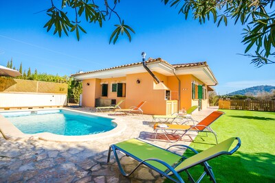 Villa con piscina en el centro de Mallorca