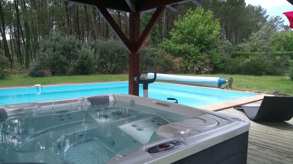 Bubbelpool utomhus