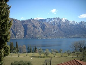 .lake view from the balcony