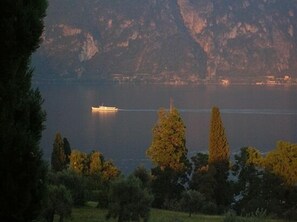 .lake view from the balcony