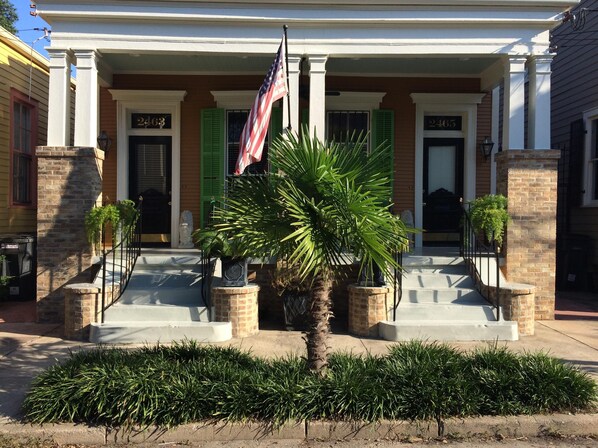 Front of cottage