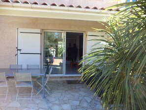 Terrasse ombragée 