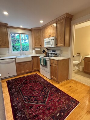 Fully-equipped kitchen, 
