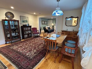 Entrance, looking toward dining room