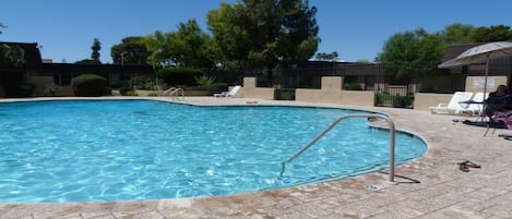 Beautiful large community pool 