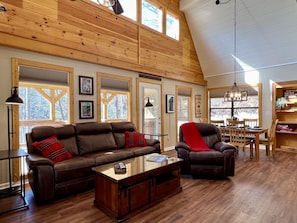 Living room remodel completed in 2024