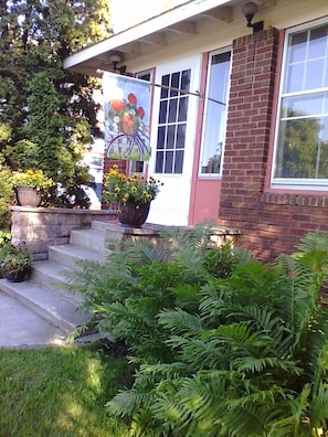 Front entry to home