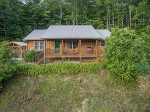 Sunset Ridge Cabin drone - view 1