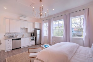 Pool house kitchenette.