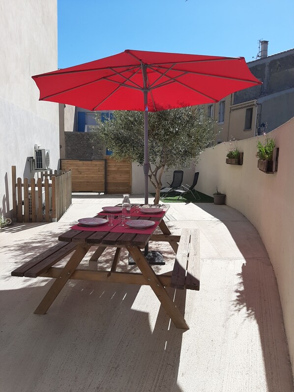 Restaurang utomhus