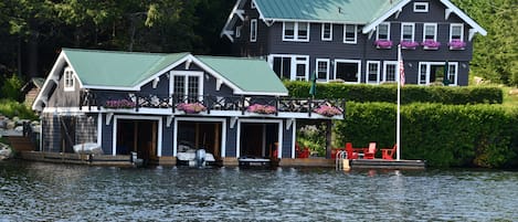 Camp Blackhawk from the lake