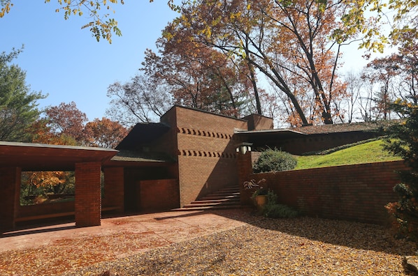 Driveway and Front entrance