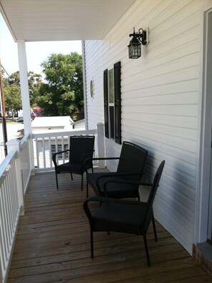 Front deck