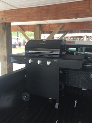 Grill on site