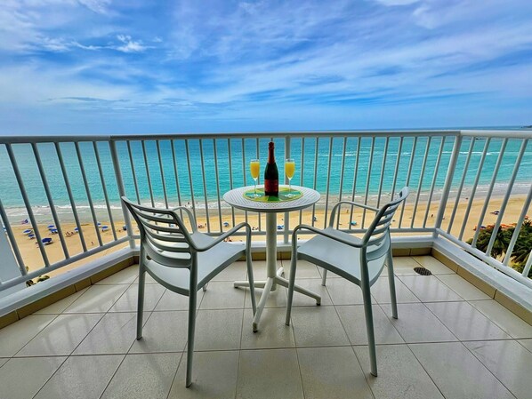 Your private balcony with incredible views! 