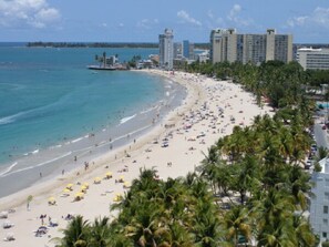 View from our condo to the East