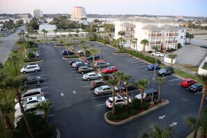 Plenty of parking space
