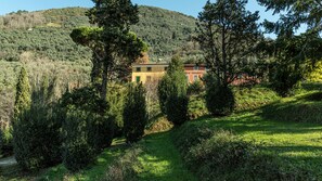 view of the property from the garden