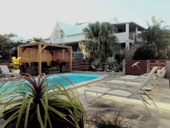 Swimming pool view