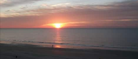 Beautiful Sunrise view from balcony! Love this with a morning cup of coffee.