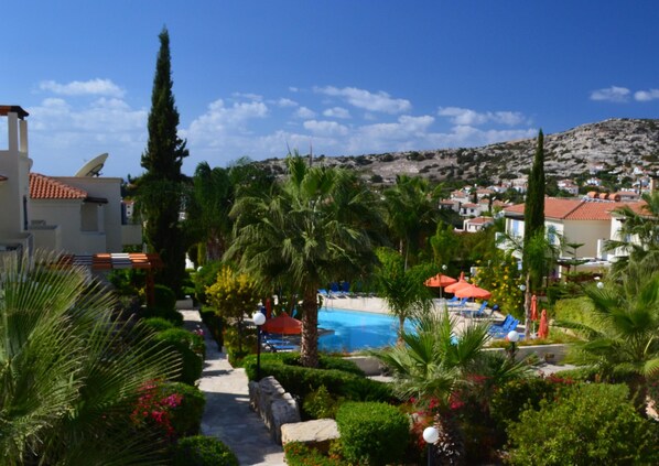 View from Main Bedroom to Pool