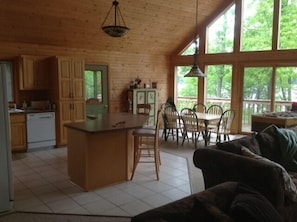 Kitchen-dining area