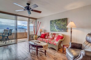 Spacious main living area featuring all new gorgeous flooring