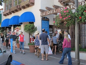 Del Mar Street - Restaurants, Shopping, Galleries, Etc. -  ONLY A 10 MINUTE WALK