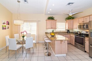 Dining Area and Kitchen