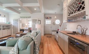 Wet Bar and entryway