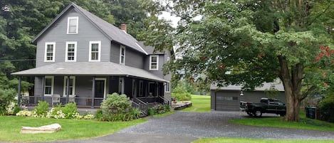 Front of farm house.