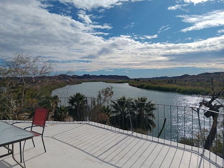 Expansive River View from Deck