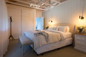 The Studio cottage master bedroom 