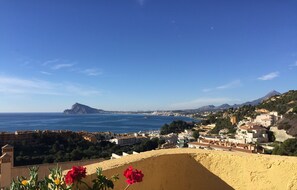 Blick von der Unterkunft