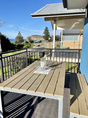 Beautiful Ocean Views from the Balcony