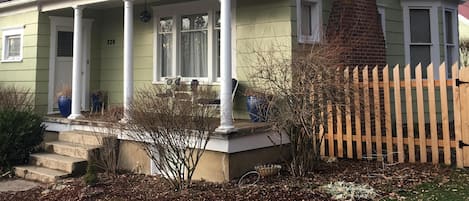 Front yard and porch