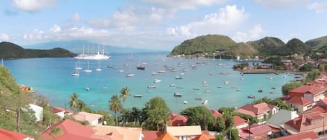 Vista para a praia ou o mar