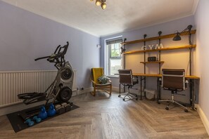 Gym and office space