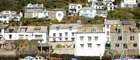 In the heart of Polperro - see pin.