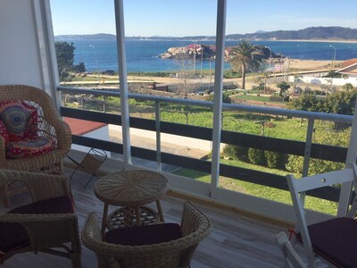 Wohnung mit herrlichem Blick und vollständig in Sanxenxo renoviert