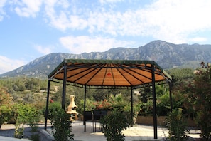 Garden mountain gazebo