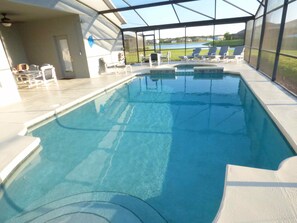 Pool in Late Afternoon