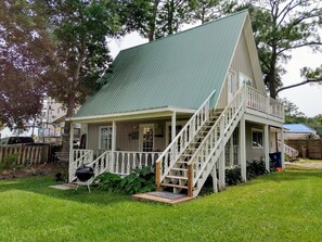 Unit A is the front unit on the ground floor
