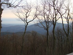 Winter view from the deck