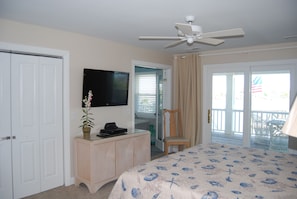 Master Bedroom w/ King and water views