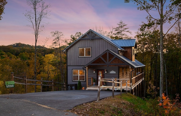 Exterior Twilight View