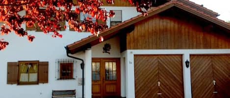 The outside of our lovely home located in Trauchgau, Bavaria