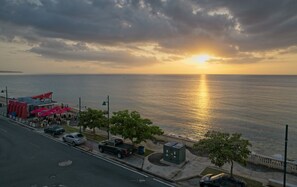 Vue sur la plage/l’océan