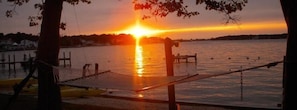 Sunset in the backyard