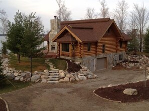 Cabin View from Road